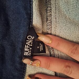 Buffalo David Bitton Women's Blue Jeans Jacket